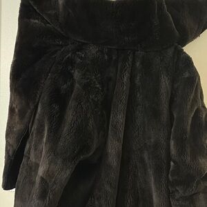 Luxurious Black shaved mink